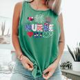 4Th Of July Nurse American Flag Fourth Of July Nurse Comfort Colors Tank Top Violet