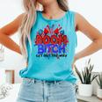 Boom BI-Tch Get Out The Way Firework 4Th Of July Comfort Colors Tank Top Lagoon