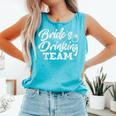 Brides Drinking Team Bachelorette Party Women Comfort Colors Tank Top Lagoon