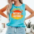 Butterfly Watching Addicted To Butterfly Watching Comfort Colors Tank Top Lagoon
