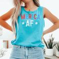 Merica Af Patriotic 4Th July America Freedom Men Comfort Colors Tank Top Lagoon