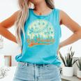 Vintage San Francisco Cityscape Baseball Lover Kid Comfort Colors Tank Top Lagoon