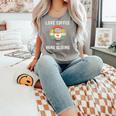 Love Drinking Coffee And Hang Gliding For And Women Comfort Colors Tank Top Grey