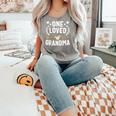 One Loved Grandma Cute Comfort Colors Tank Top Grey