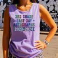 3Rd Grade Last Day School Autographs 2024 Graduation Sign My Comfort Colors Tank Top Violet