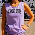 Altamonte Springs Florida Fl Vintage Athletic Sports Black D Comfort Colors Tank Top Violet