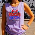 Boom BI-Tch Get Out The Way Firework 4Th Of July Comfort Colors Tank Top Violet