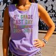 Cool Fourth Grade Autographs 2024 Last Day Signing Sign My Comfort Colors Tank Top Violet