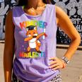 Dabbing Kindergarten Fox Graduation Class Of 2020 Boys Girls Comfort Colors Tank Top Violet