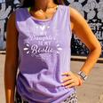 My Daughter Is My Bestie Cute Matching For Mom Comfort Colors Tank Top Violet