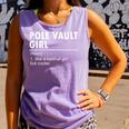 Definition Vault Girl Rod Jump High Jump Comfort Colors Tank Top Violet