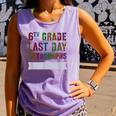 6Th Grade Last Day Autographs Batch Signing Sign My Comfort Colors Tank Top Violet