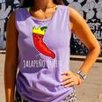 Jalapeno Queen Comfort Colors Tank Top Violet