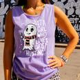 Just A Girl Who Loves Ghost Hunting Ghost Hunter Women Comfort Colors Tank Top Violet