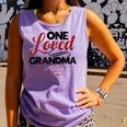 Love My Grandma One Loved Grandma Comfort Colors Tank Top Violet