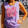 In My Nina Era Lover Groovy Retro Mom Mother's Day Comfort Colors Tank Top Violet