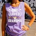 One Loved Grandma Cute Comfort Colors Tank Top Violet