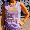 Science Physicist Chemist Teacher Vintage Comfort Colors Tank Top Violet