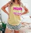 Pole Vaulting Mom T Best Mother Comfort Colors Tank Top Butter