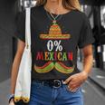 0 Mexican Cinco De Mayo Fiesta Sombrero Boys Men T-Shirt Gifts for Her