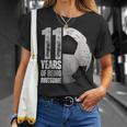 11 Year Old Soccer 11Th Birthday Player B-Day Party T-Shirt Gifts for Her