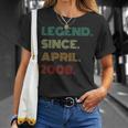 16 Years Old Legend Since April 2008 16Th Birthday T-Shirt Gifts for Her