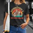 1965-1980 Generation Gen X Generation X Ground Squad T-Shirt Gifts for Her