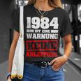 1984 Ist Eine Warnung Keine Inleitung T-Shirt Geschenke für Sie