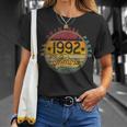 1992 30Th Birthday 30 Years Old Vintage Retro Original T-Shirt Gifts for Her