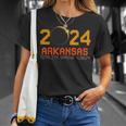 2024 Solar Eclipse American Totality Spring 40824 Arkansas T-Shirt Gifts for Her