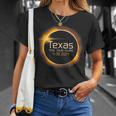 2024 Solar Eclipse In Texas Usa Totality Womens T-Shirt Gifts for Her