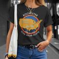 2024 Total Solar Eclipse Totality Rochester New York 27 T-Shirt Gifts for Her