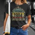 40 Year Old Vintage 1984 Limited Edition 40Th Birthday T-Shirt Gifts for Her