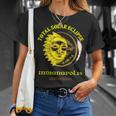 40824 Total Solar Eclipse 2024 Indianapolis Indiana T-Shirt Gifts for Her