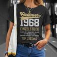 55 Jahre Oldtimer 1968 Vintage 55Th Birthday Black T-Shirt Geschenke für Sie