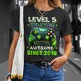 5Th Birthday Gamer 5 Year Old Bday Boy Five Son T-Shirt Gifts for Her