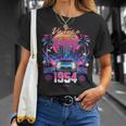 70 Years Old Synthwave Aesthetic Vintage 1954 70Th Birthday T-Shirt Gifts for Her