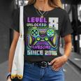 8Th Birthday Gamer 8 Year Old Bday Boy Eight Son T-Shirt Gifts for Her