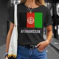 Afghanistan Afghan Flag T-Shirt Geschenke für Sie