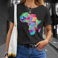 Africa Map With Boundaries And Countries Names T-Shirt Gifts for Her
