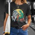 Alien Tatuado Astronauta Ink Tattoo Artista Del Tatuaje Camiseta unisex Regalos para ella