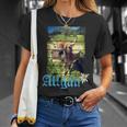 Allgäu Alpenintage Kuh Bayern Deutschland Souvenir S T-Shirt Geschenke für Sie