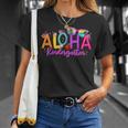 Aloha Kindergarten Summer Beach Vacation Teacher School T-Shirt Gifts for Her