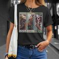Alphonse Mucha Back La Estrella De La Noche Camiseta unisex Regalos para ella