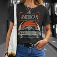 American Motorworks Muscle Car Racing Sports T-Shirt Gifts for Her