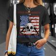 Ar-15 Give Me Liberty Or Give Me Death Skull T-Shirt Gifts for Her