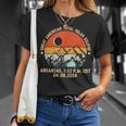 Arkansas Total Solar Eclipse April 8 2024 Astronomy Fans T-Shirt Gifts for Her