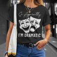 Theater Lover Drama Student Musical Actor Drama T-Shirt Gifts for Her