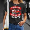 Aus Dem Weg Ich Bin Im Einsatz German Langu T-Shirt Geschenke für Sie