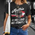 Austria ienna Flag Costume T-Shirt Geschenke für Sie